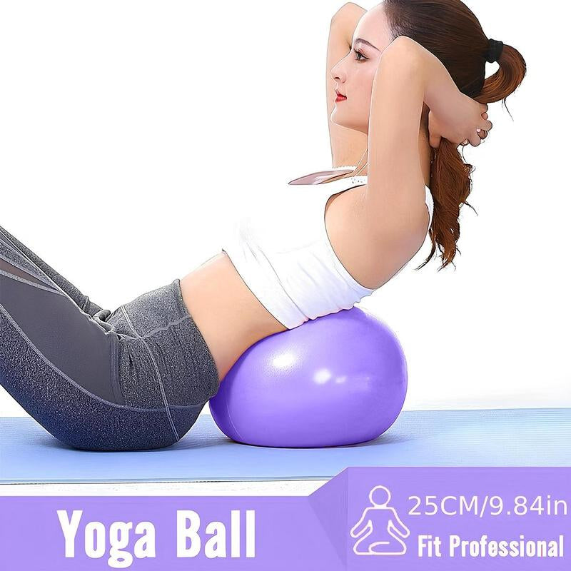 Pilates Ring Set, 5 Counts/Set Pilates Ring & Yoga Ball & Resistance Band & Stretch Band & Guide, Fitness Equipment for Home Gym Workout
