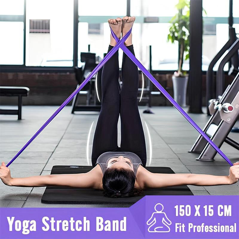 Pilates Ring Set, 5 Counts/Set Pilates Ring & Yoga Ball & Resistance Band & Stretch Band & Guide, Fitness Equipment for Home Gym Workout
