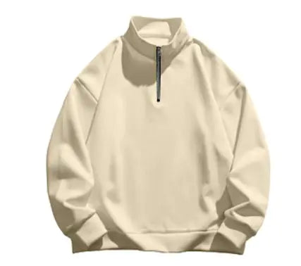 Autumn And Winter Men's Zipper Hoodie Loose Sports Sweater