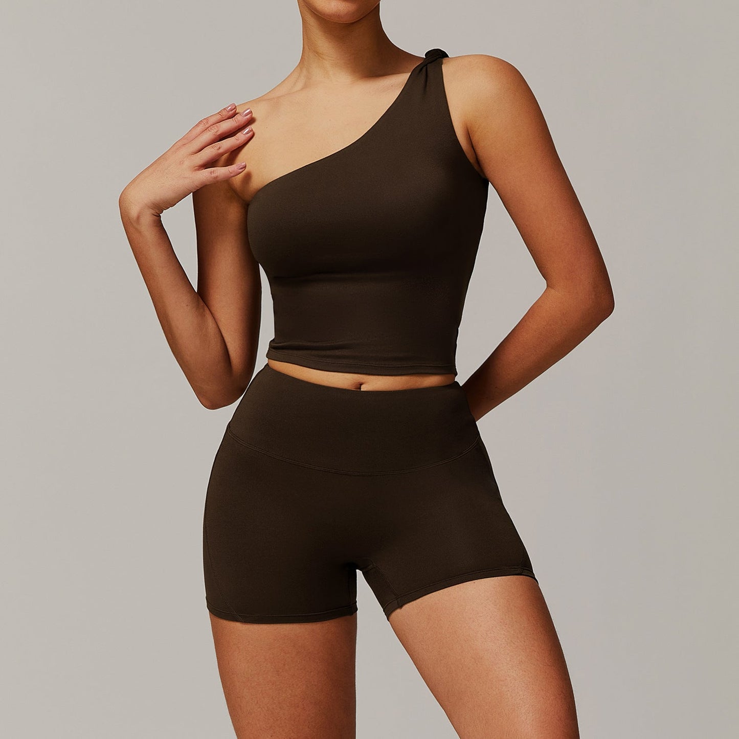 Sollinarry Brushed Yoga Women Casual Comfortable Yoga Clothes Running Exercise Workout Outfit