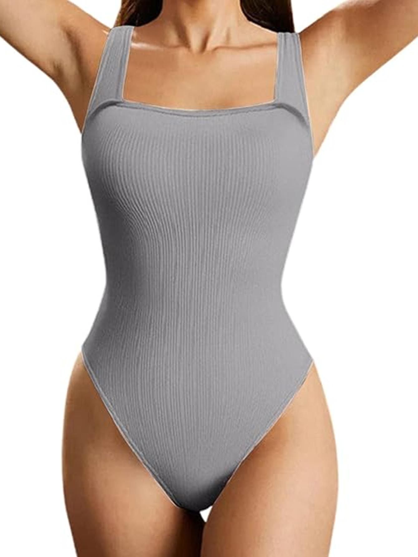 2 Pack Womens, One Piece Jumpsuits For Women, Ribbed Workout Tops For Women Clothing, Seamless Tank Tops Rompers