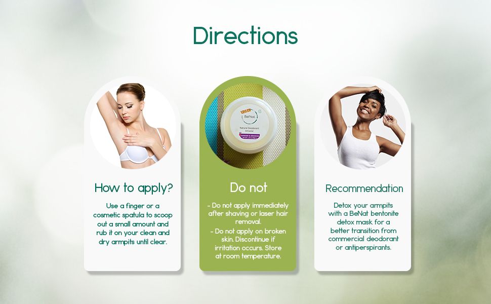 Natural Vegan Deodorant Cream - All-Day Freshness & Odor Protection